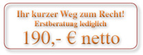 Rechtsanwalt Handelsvertreterausgleich Erstberatung Handelsvertretervertrag